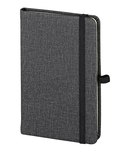 Siyah Ağva Çizgili Defter